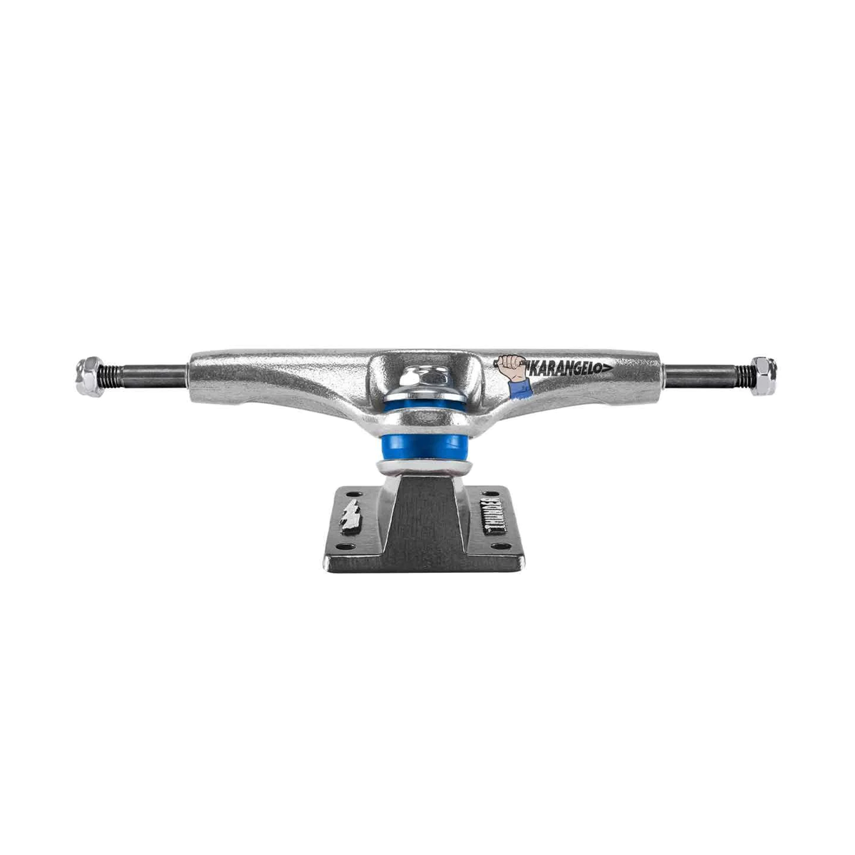 Thunder Karangelov Stamped Standard Skate Trucks 149 - Polished / Grey