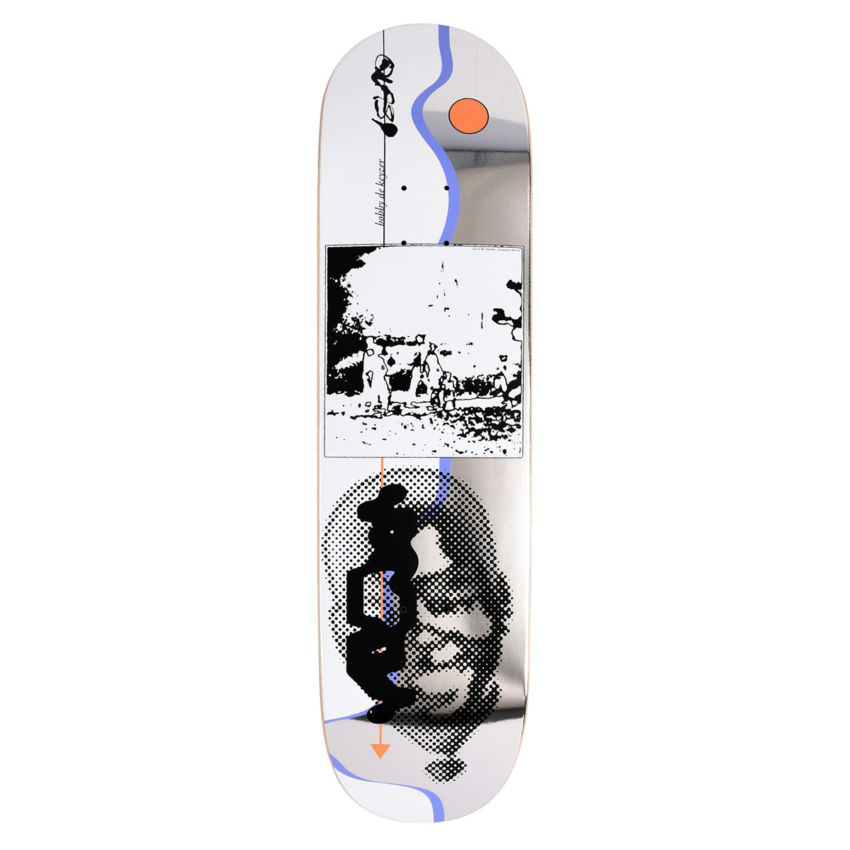 Quasi de Keyser Timeline Skate Deck - 8.25