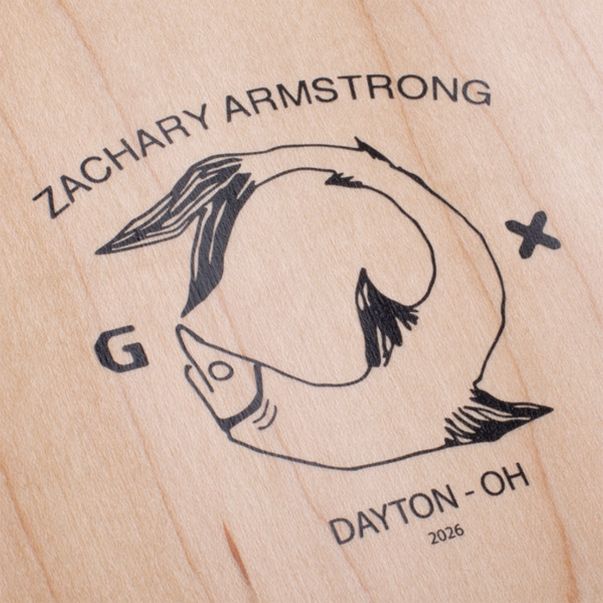 GX1000 Faces #2 Carlyle Skate Deck - 8.5