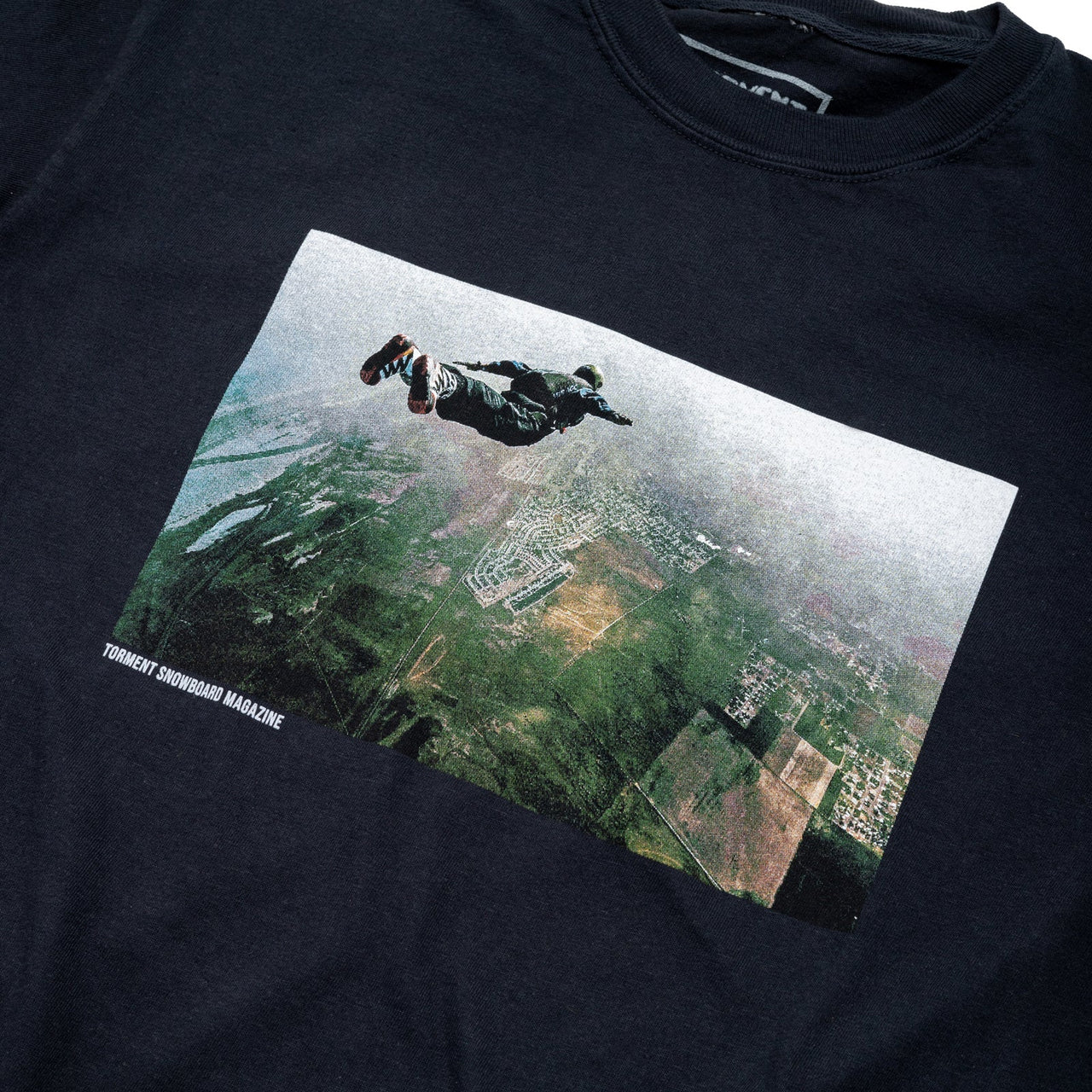Torment Sky Dive T-Shirt - Black