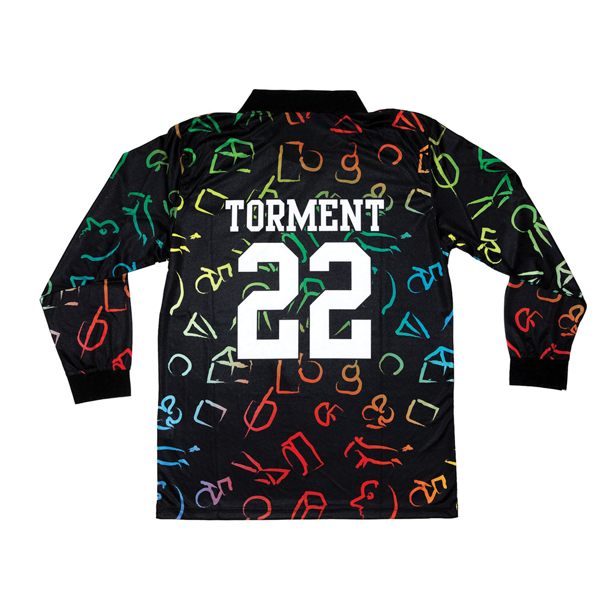 Torment Soccer Jersey - Black