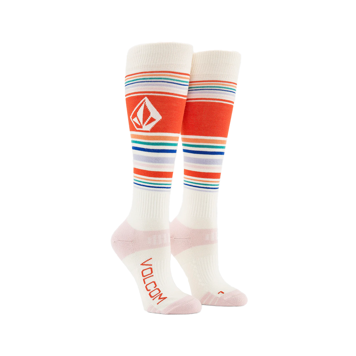 Volcom Womens Tundra Tech Sock - White