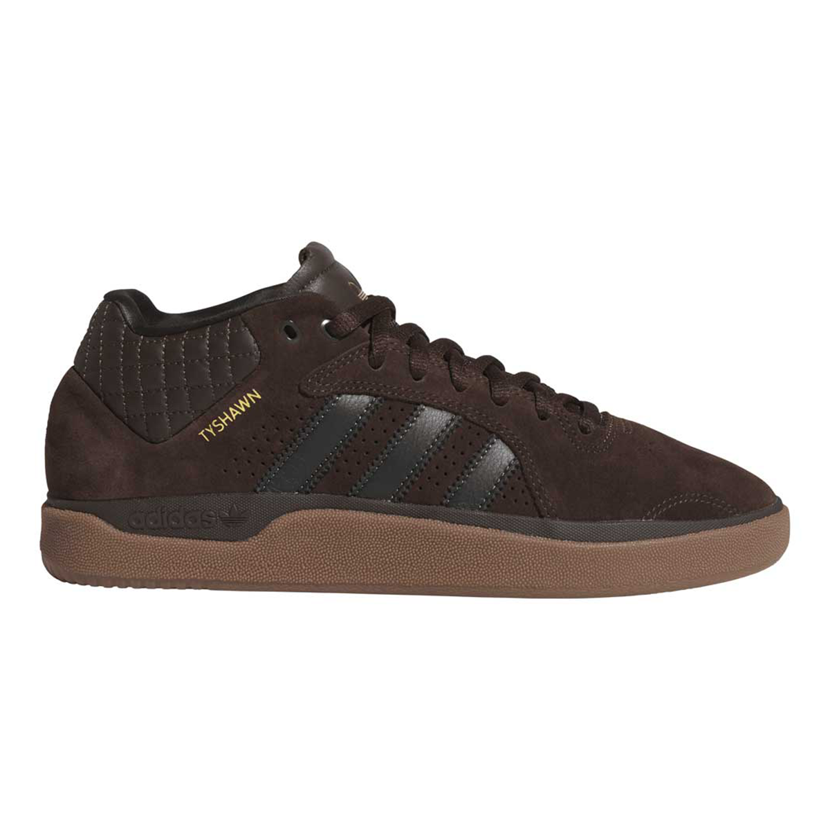 Adidas Tyshawn Shoes - Brown / Gum