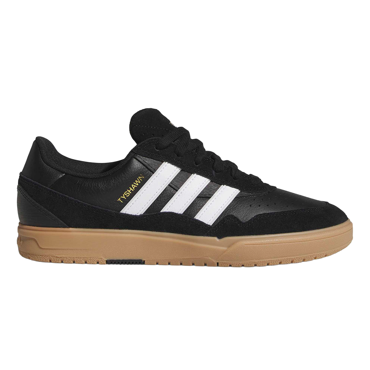 Adidas Tyshawn II Shoes - Core Black / Cloud White / Gum