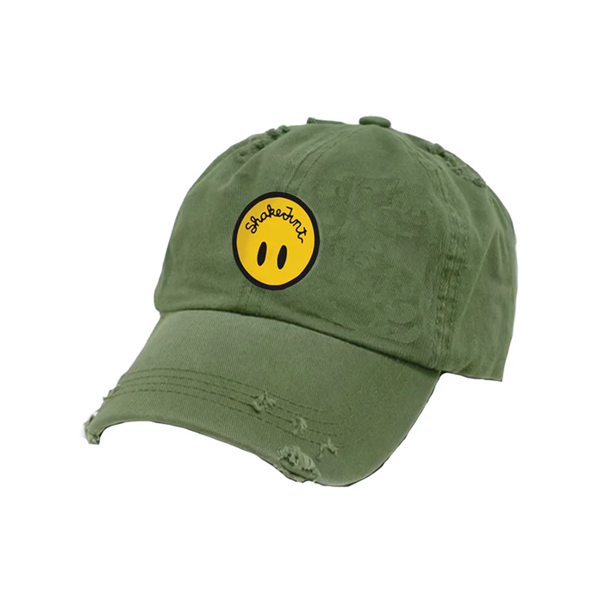 Shake Junt Unappy Olive Dad Hat - Olive