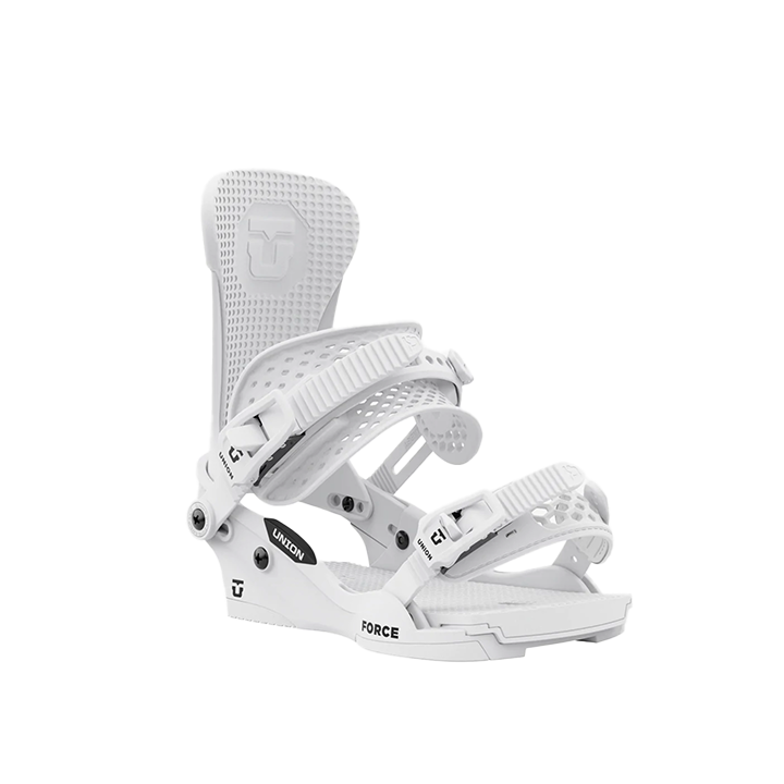 Union 2024 Force Classic Snowboard Bindings - White Team HB