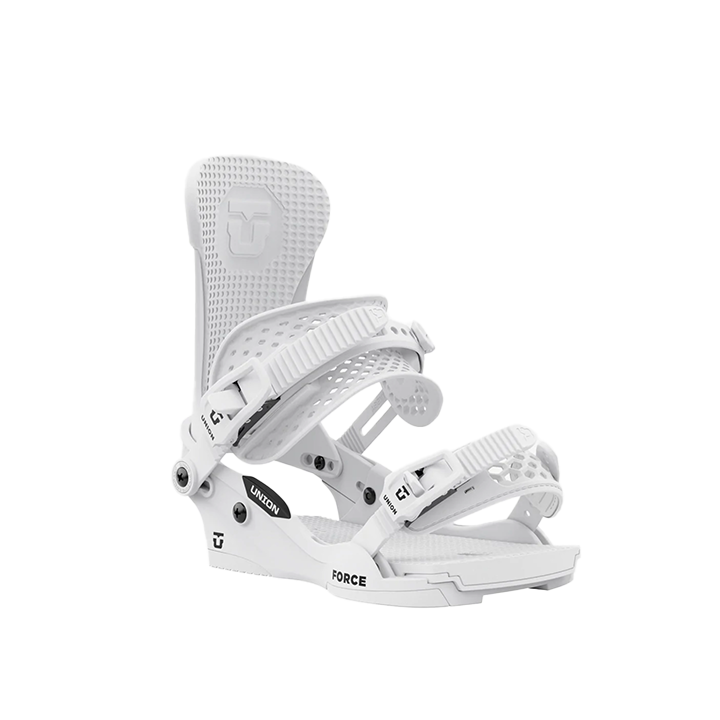 Union 2025 Force Classic Snowboard Bindings - White Team HB