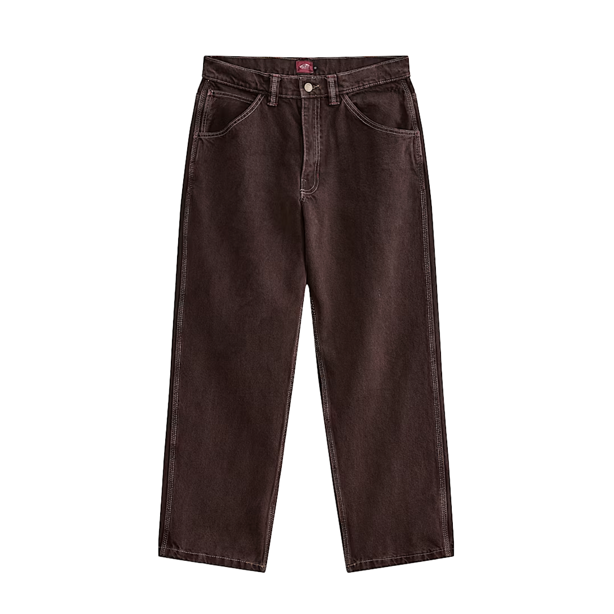 Vans Skate Check-5 Loose Denim Pants - After Dark Brown