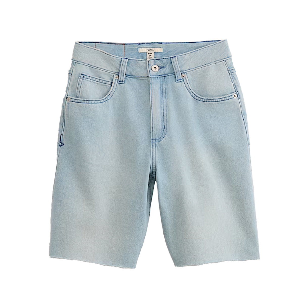 Vans Sirelle Cut-Off 9" Jorts - Light Stonewash Blue