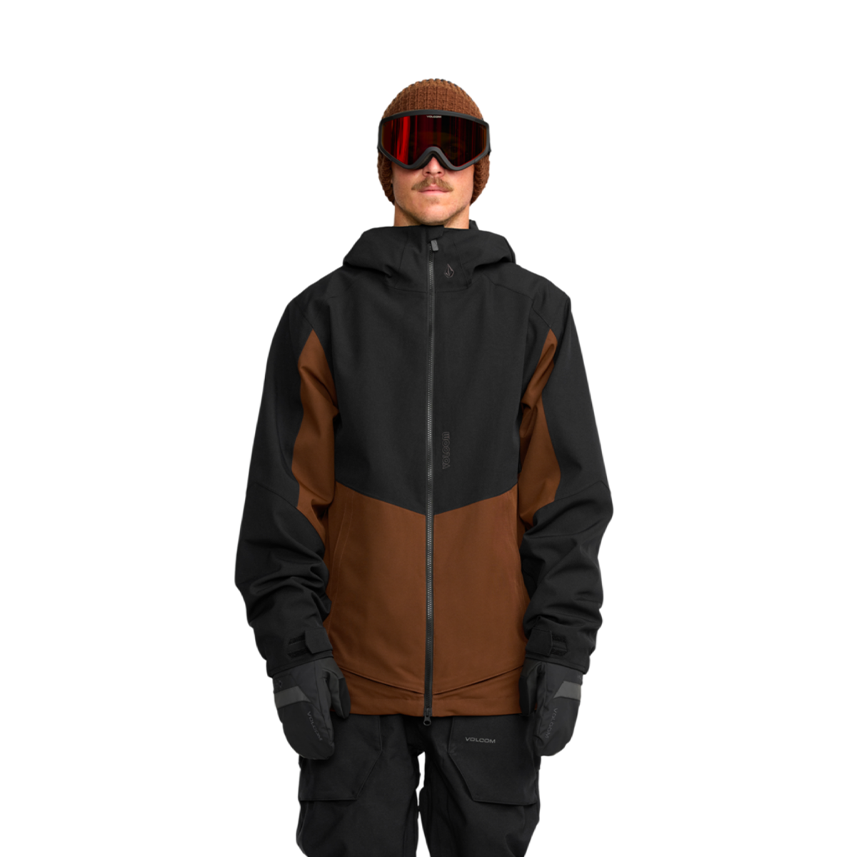 2026 SAMPLE Volcom Brighton Full Zip Jacket - Brown