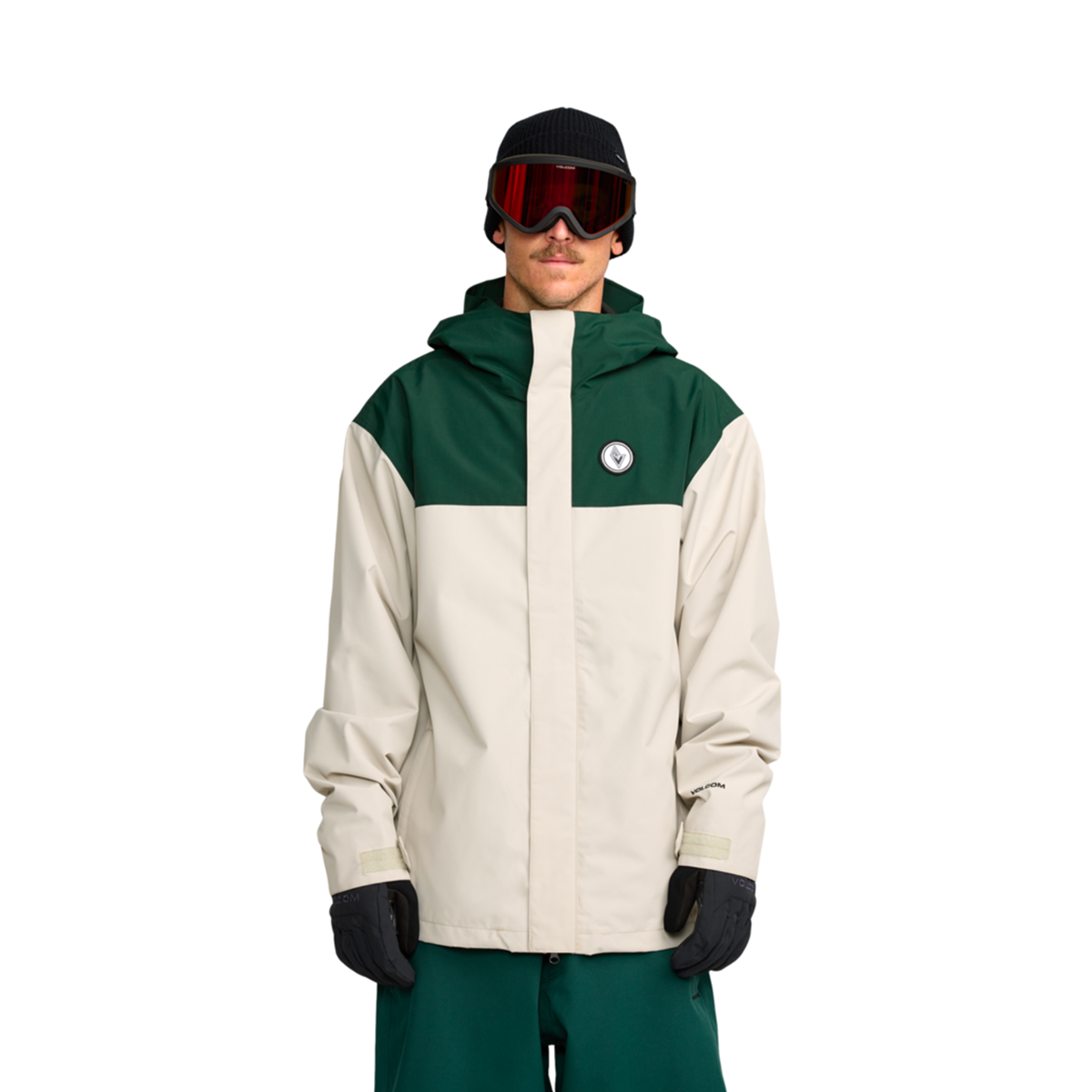 2026 SAMPLE Volcom BUCKTHREEEIGHTY Jacket - Stone