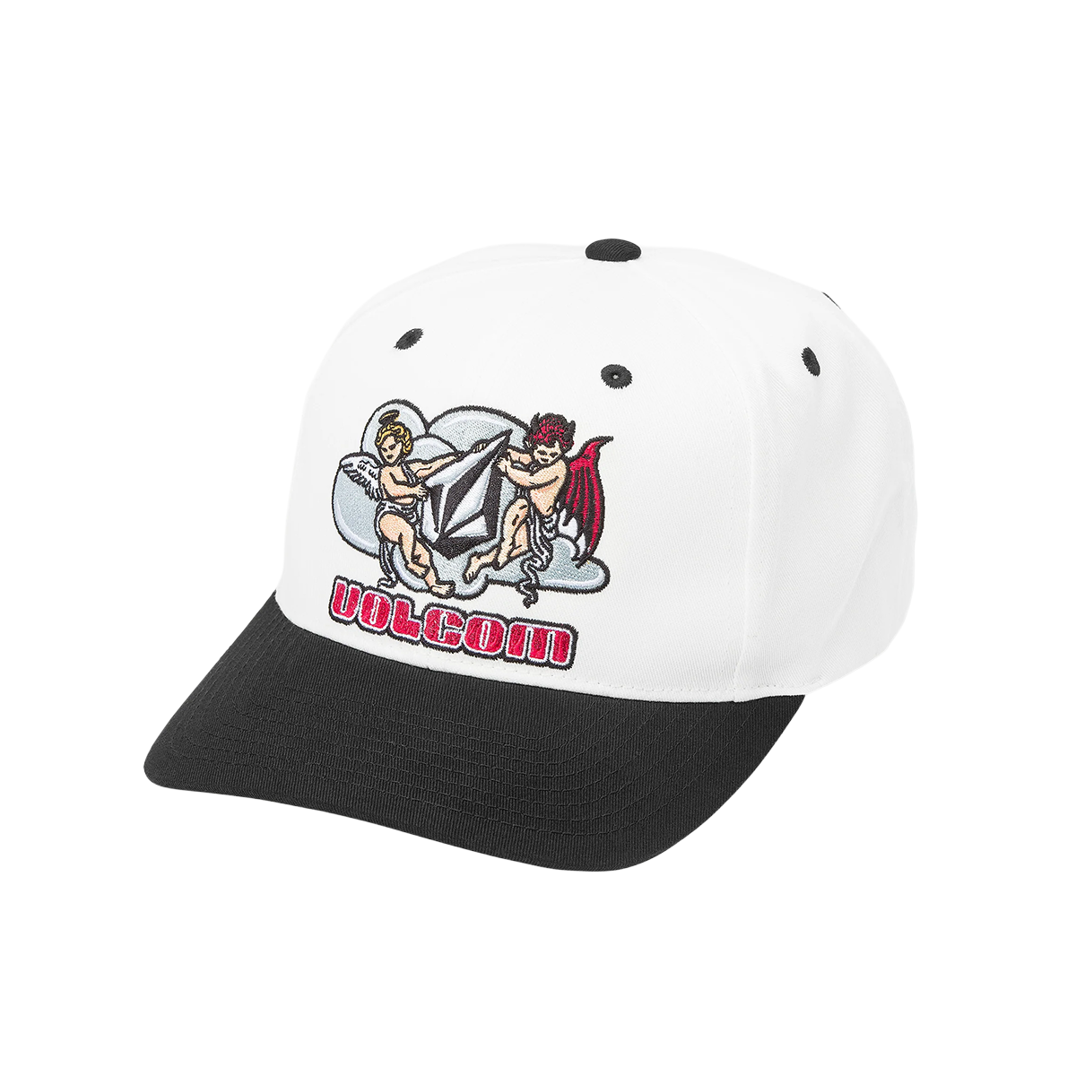 Volcom Good And Evil Cap - Off White