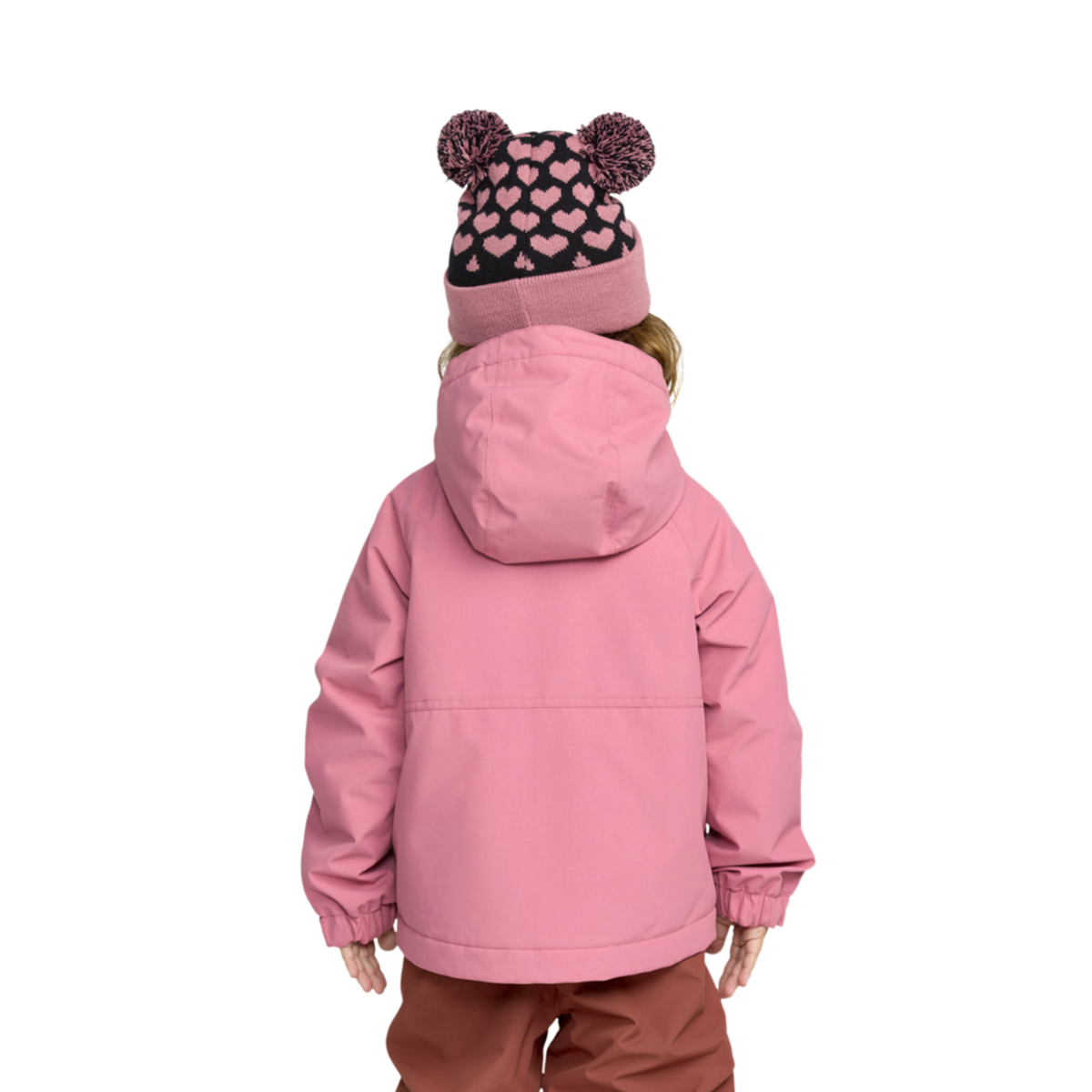 2026 SAMPLE Volcom Kid's Little Flurry INS Jacket - Mesa Rose