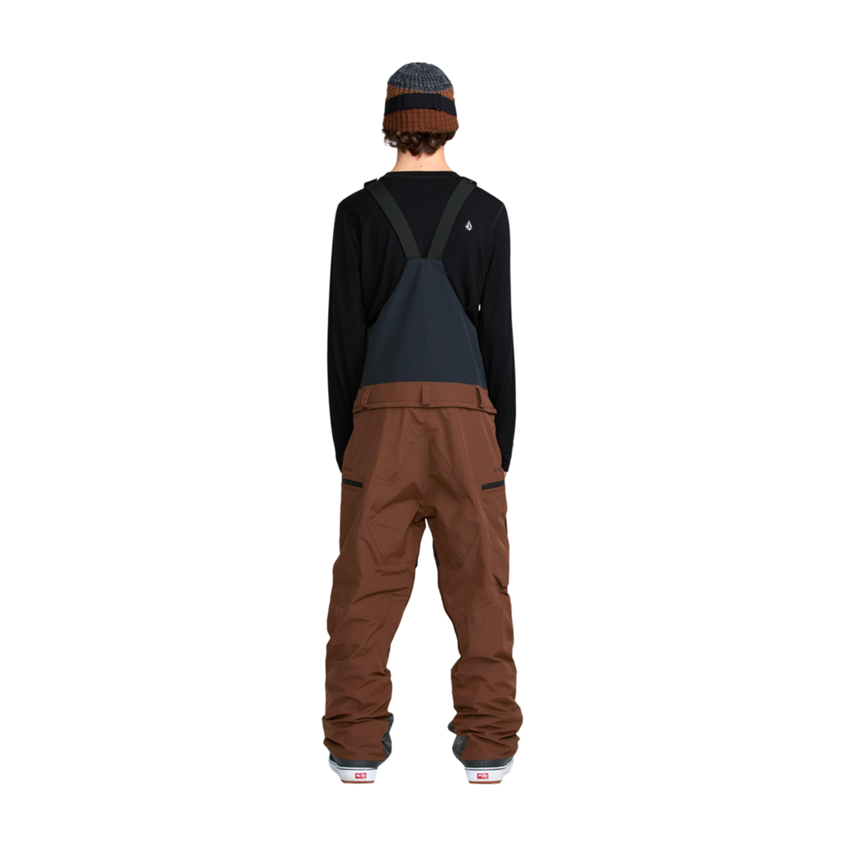 2026 SAMPLE Volcom RAIN GORE-TEX Bib Overall - Brown