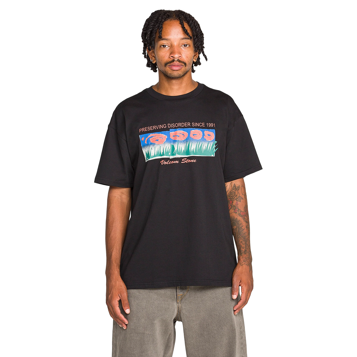 Volcom Featured Artist Antonio Carrau T-Shirt - Black