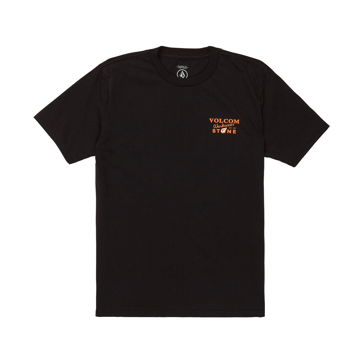 Volcom Stone Talon Workwear T-Shirt - Black