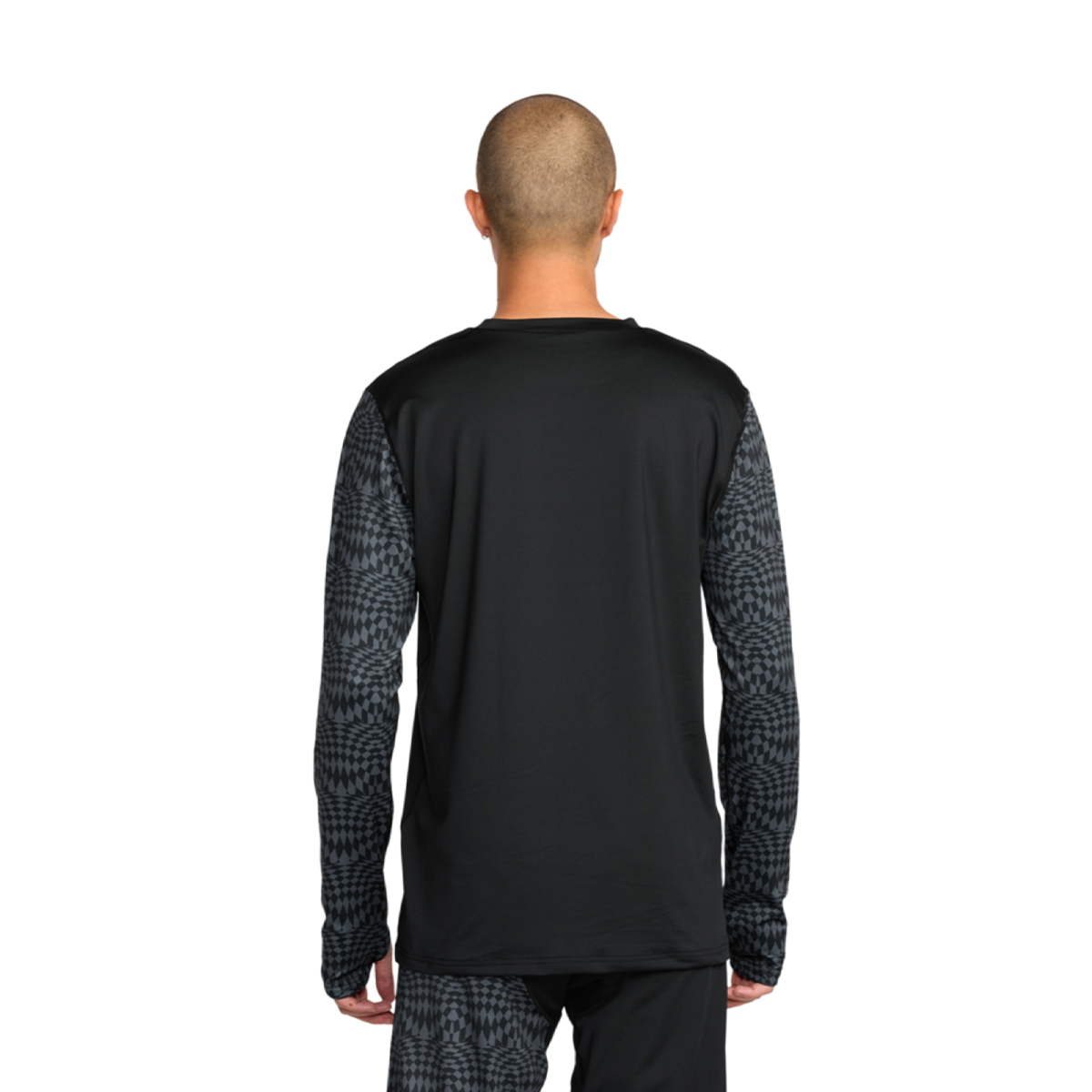 2026 SAMPLE Volcom V-Science Crew Base Layer - Black / Charcoal