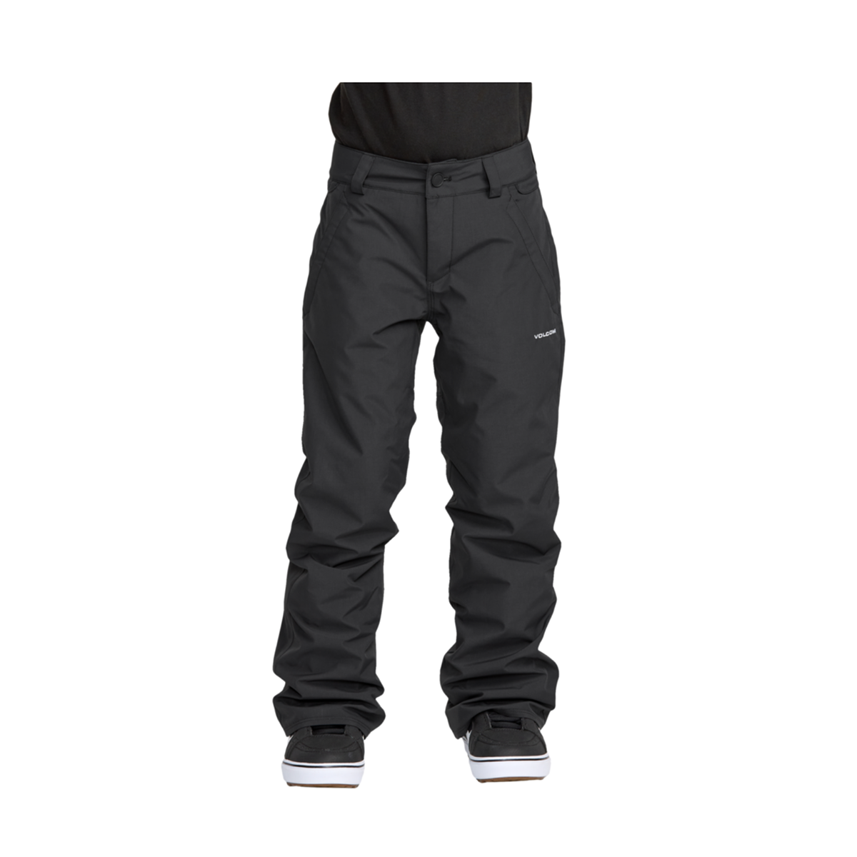 2026 SAMPLE Volcom Kid's Freakin Chino Youth INS Pant - Black
