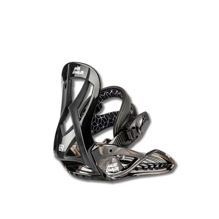 Nitro Youth 2024 Charger Micro Snowboard Bindings - Black
