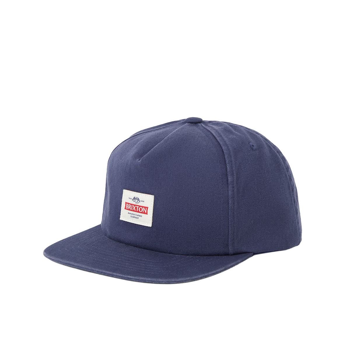 Brixton Trademark Adjustable Hat - Washed Navy