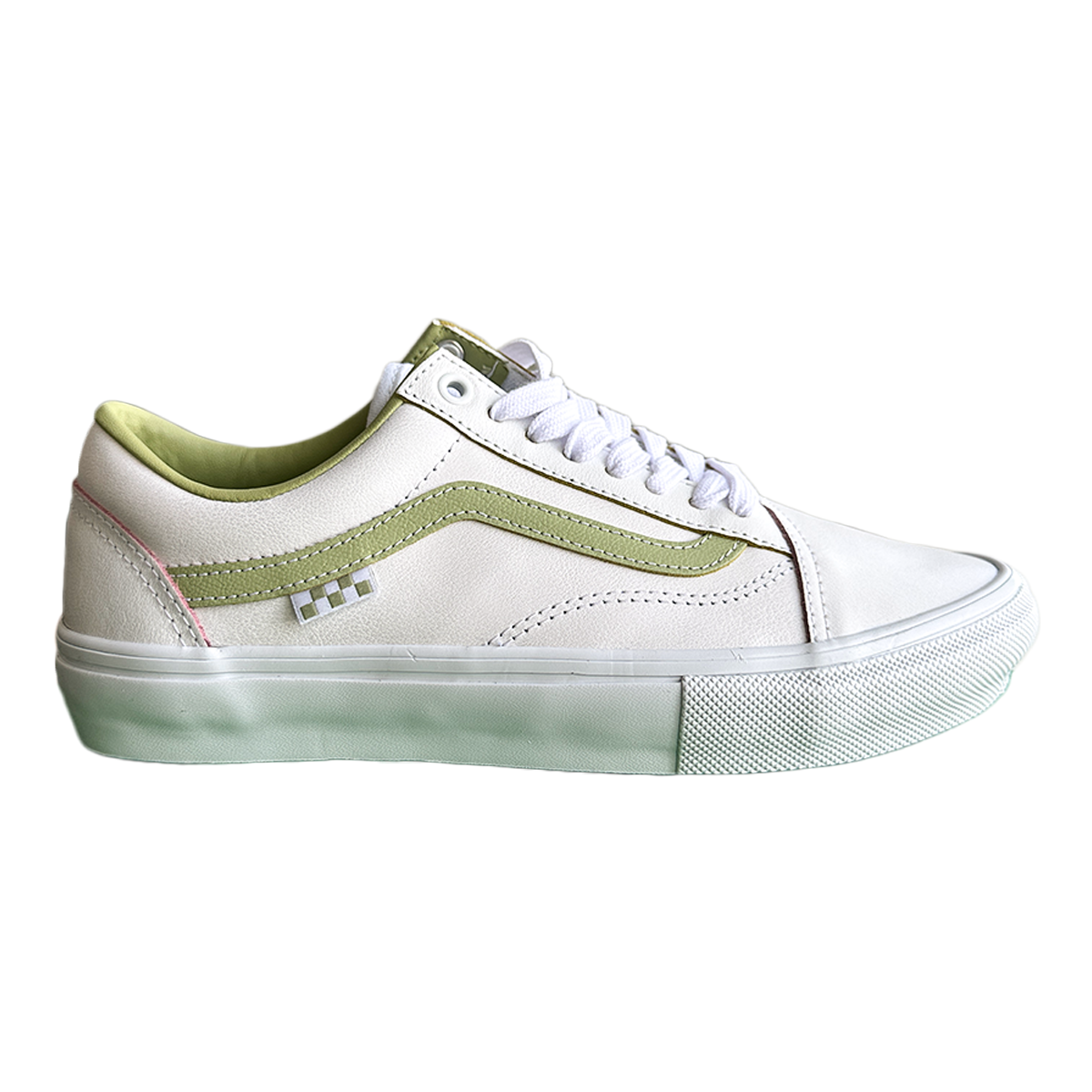 Vans Skate Old Skool Shoe - Wear Away Mint / White