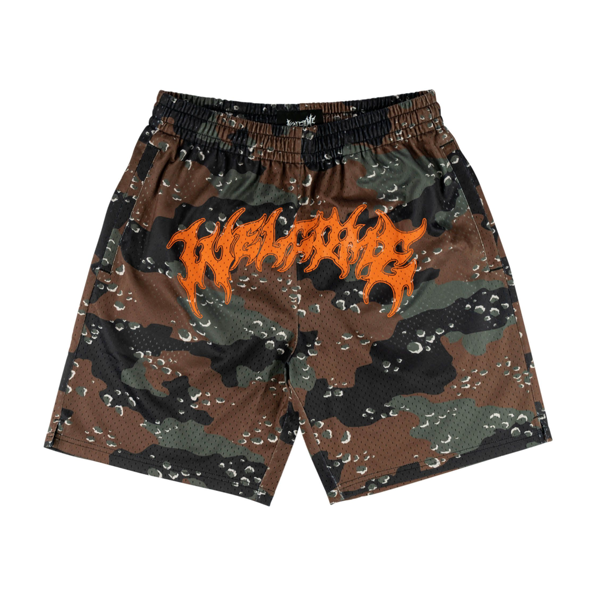 Welcome Barb Mesh Shorts - Timber