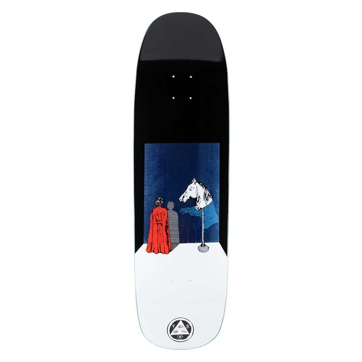 Welcome Haunted Horse Skate Deck - 9.25