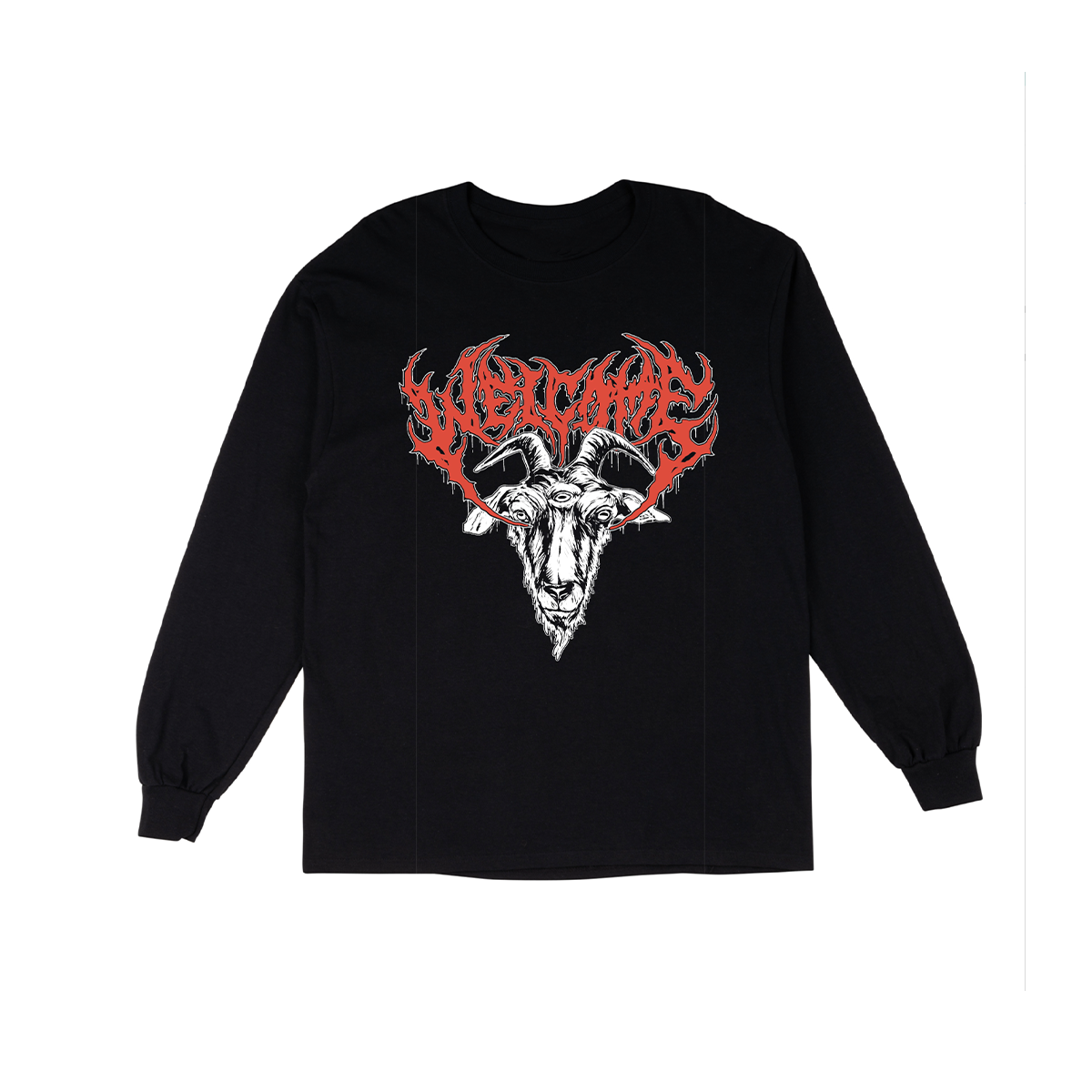 Welcome Pupil Long Sleeve T-Shirt - Black
