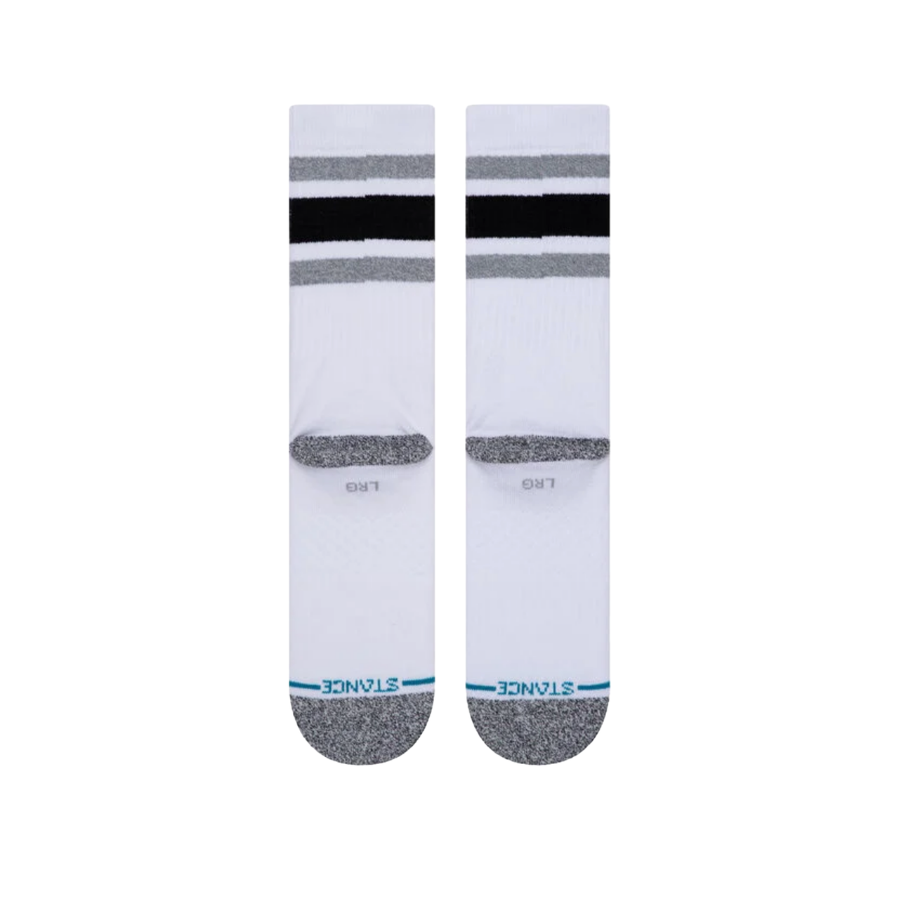 Stance Boyd Stripe Crew Socks - White