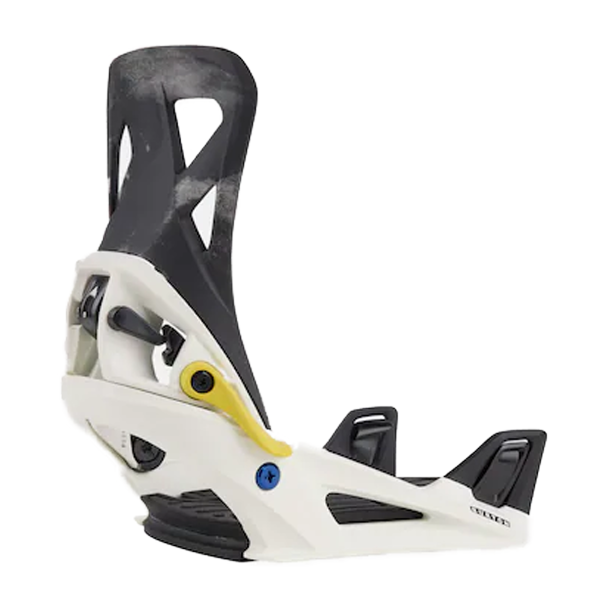 Burton 2024 Step On Re:Flex Snowboard Bindings - White/Graphic