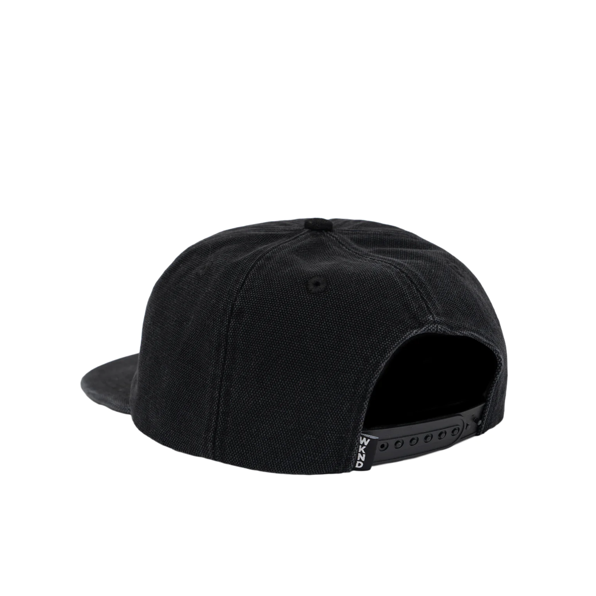 WKND Fishbone Snapback Hat - Black