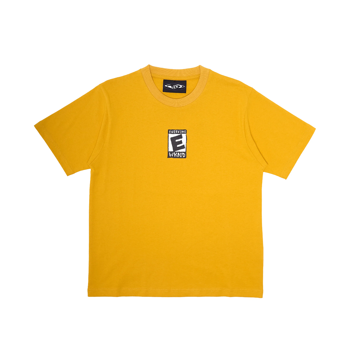 WKND "E" Is For Everyone T-Shirt - Gold