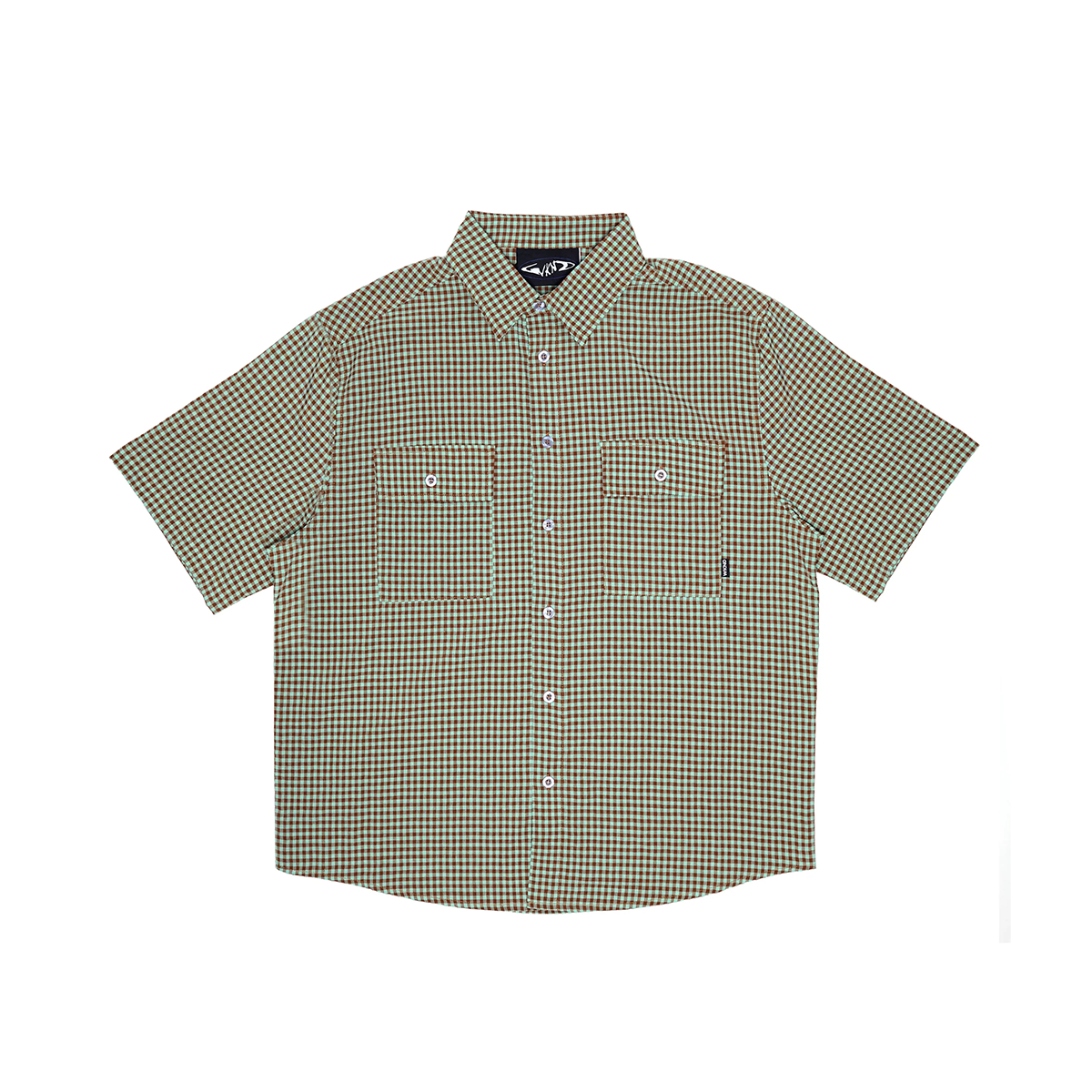 WKND Wilson Shirt - Teal / Brown