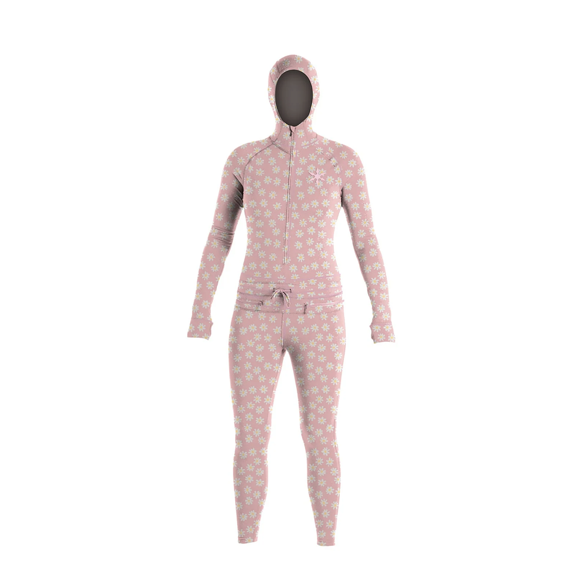 Airblaster Women's Classic Ninja Suit - Rose Quartz Daisy