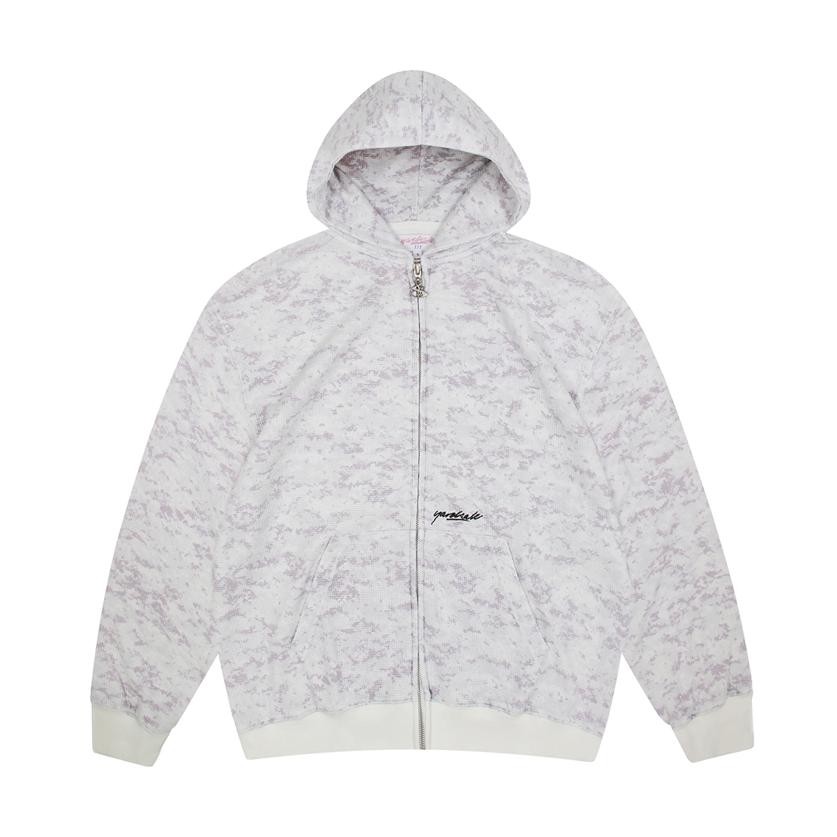 Yardsale Camo Zero Hood - Washed White