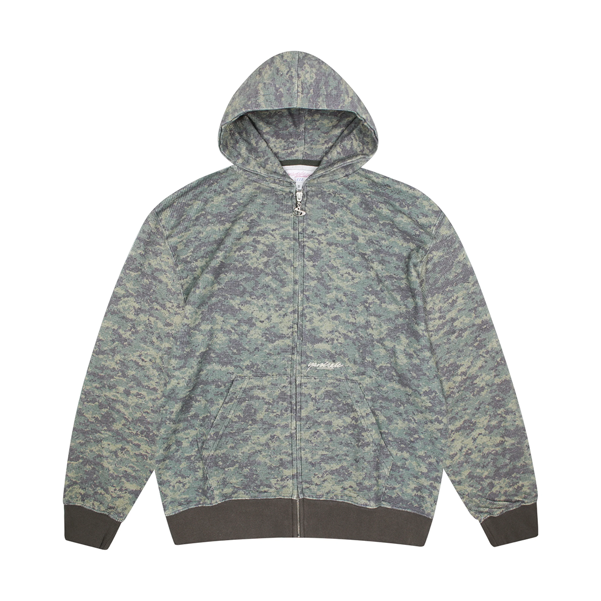 Yardsale Camo Zero Hood - Washed Green