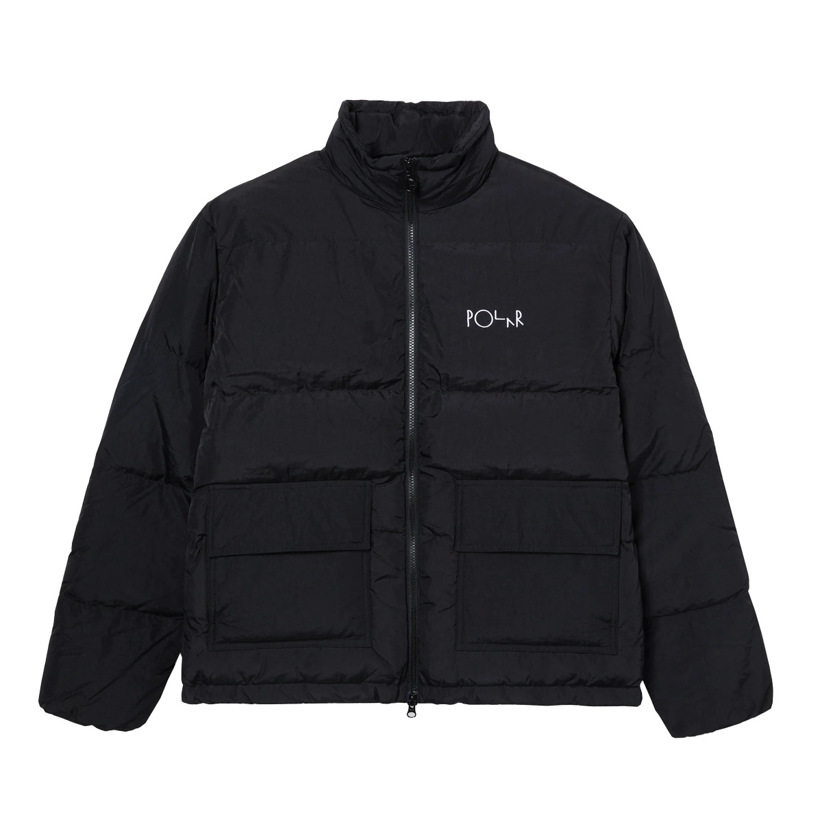 Polar Pocket Puffer Jacket - Black