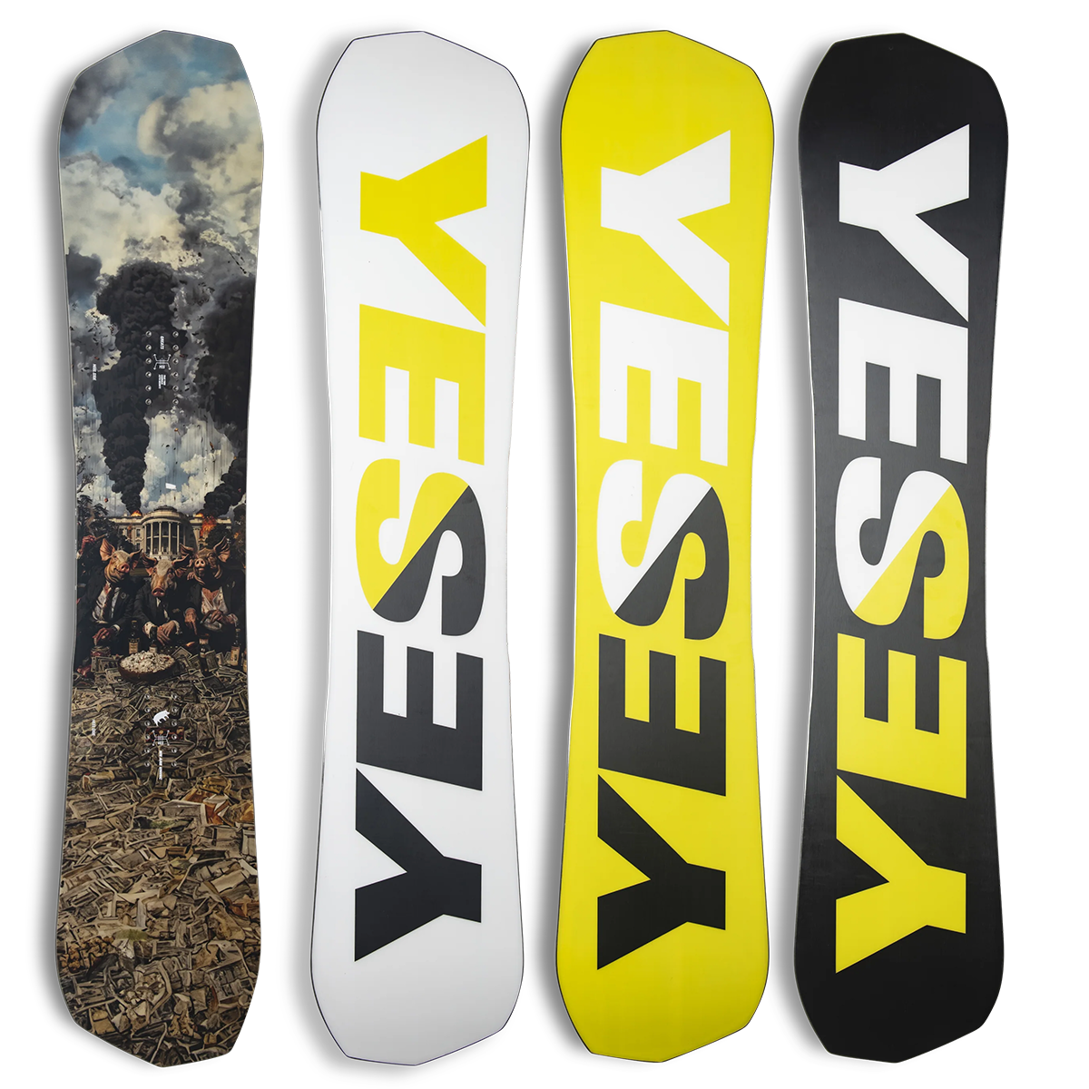 Yes 2026 Greats Snowboard - Assorted Sizes
