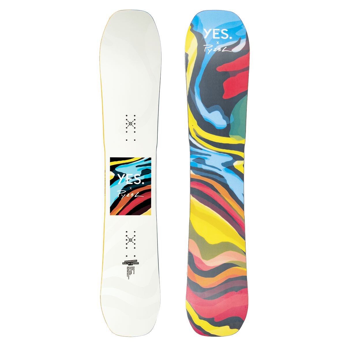 Yes 2024 SBBS Pyzel Snowboard - 158