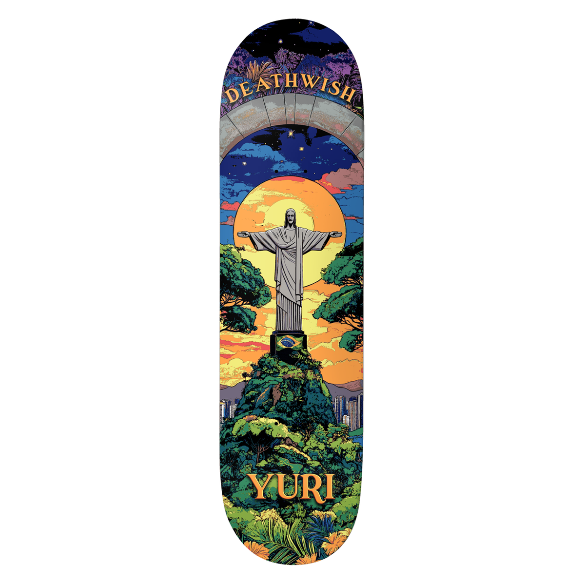 Deathwish Yuri Facchini The Redeemer Skate Deck - 8.25