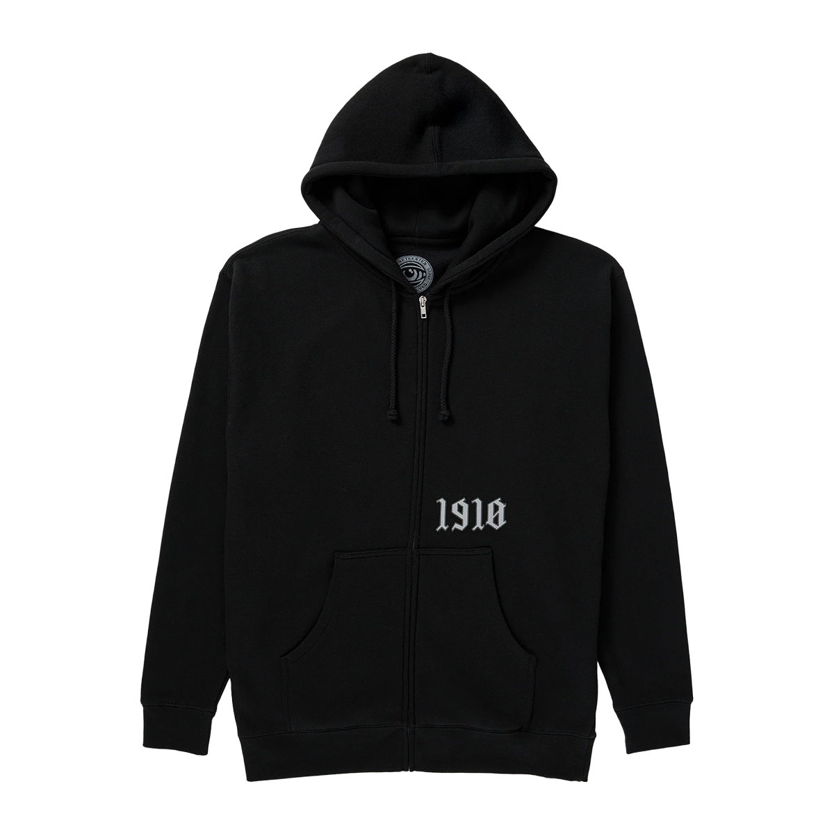1910 Stay Clean Zip Hoodie - Black