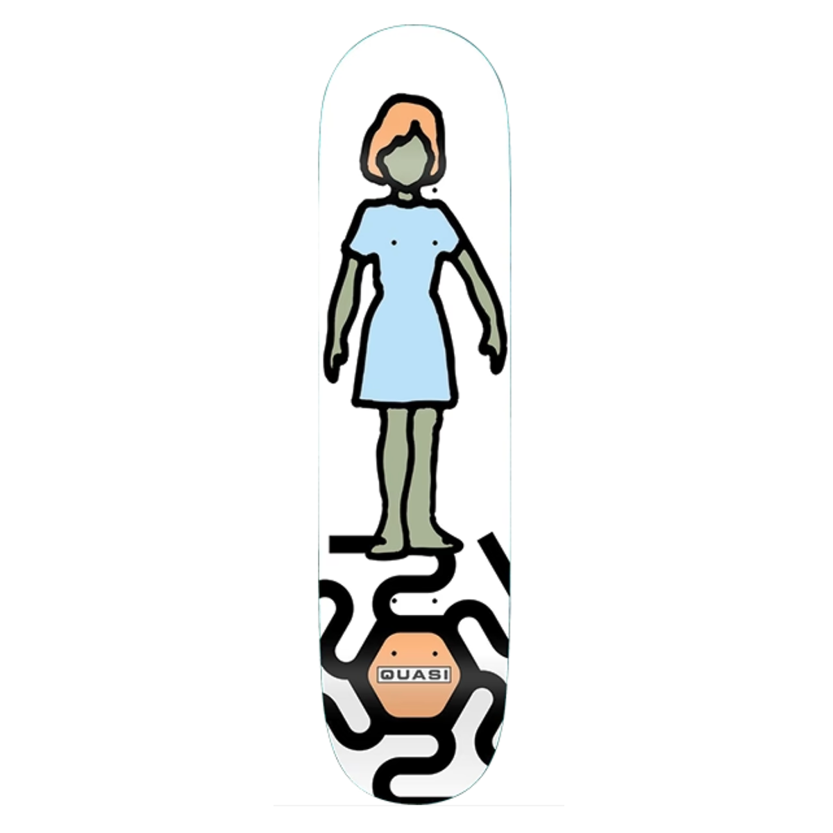 Quasi Zoetrope Skate Deck - 8.5
