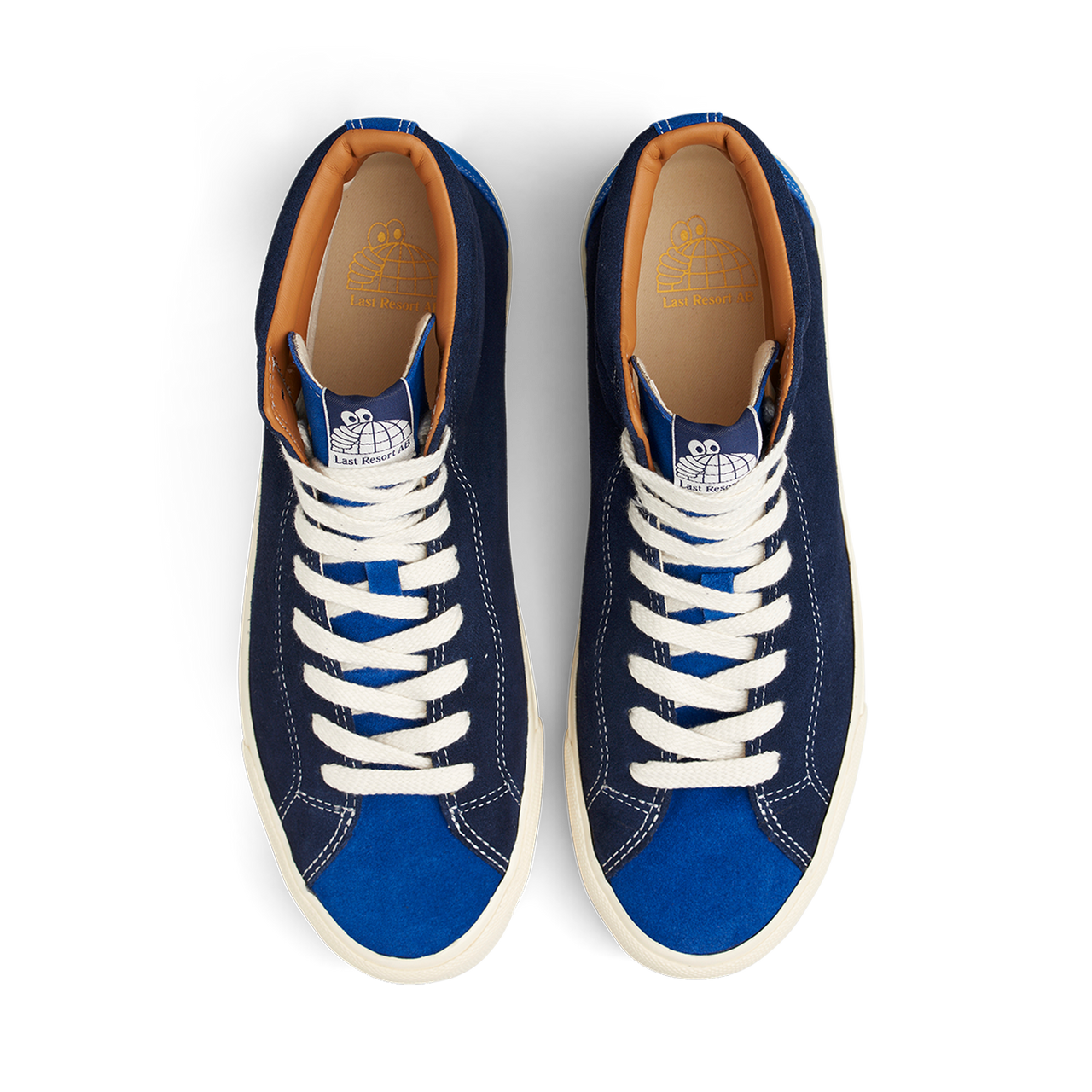 Last Resort AB VM003 Suede Hi Shoe - Duo Blue / White