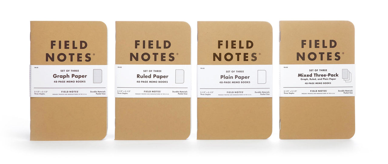 Field Notes Original Kraft Notebooks