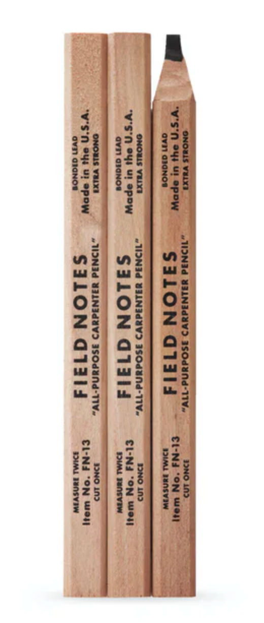 Field Carpenter Pencils 3-Pack