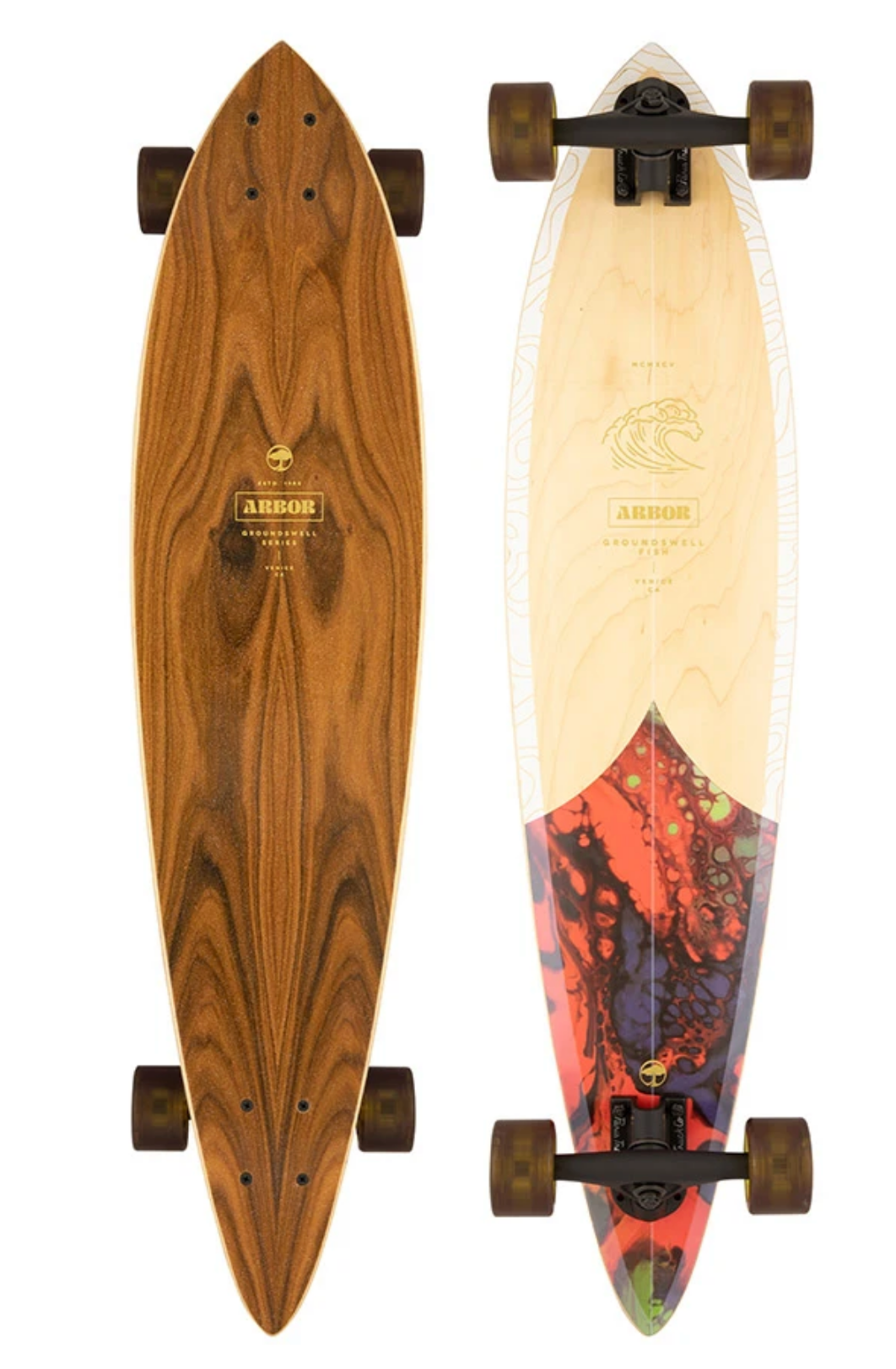 Arbor Fish Groundswell 37" Longboard Complete