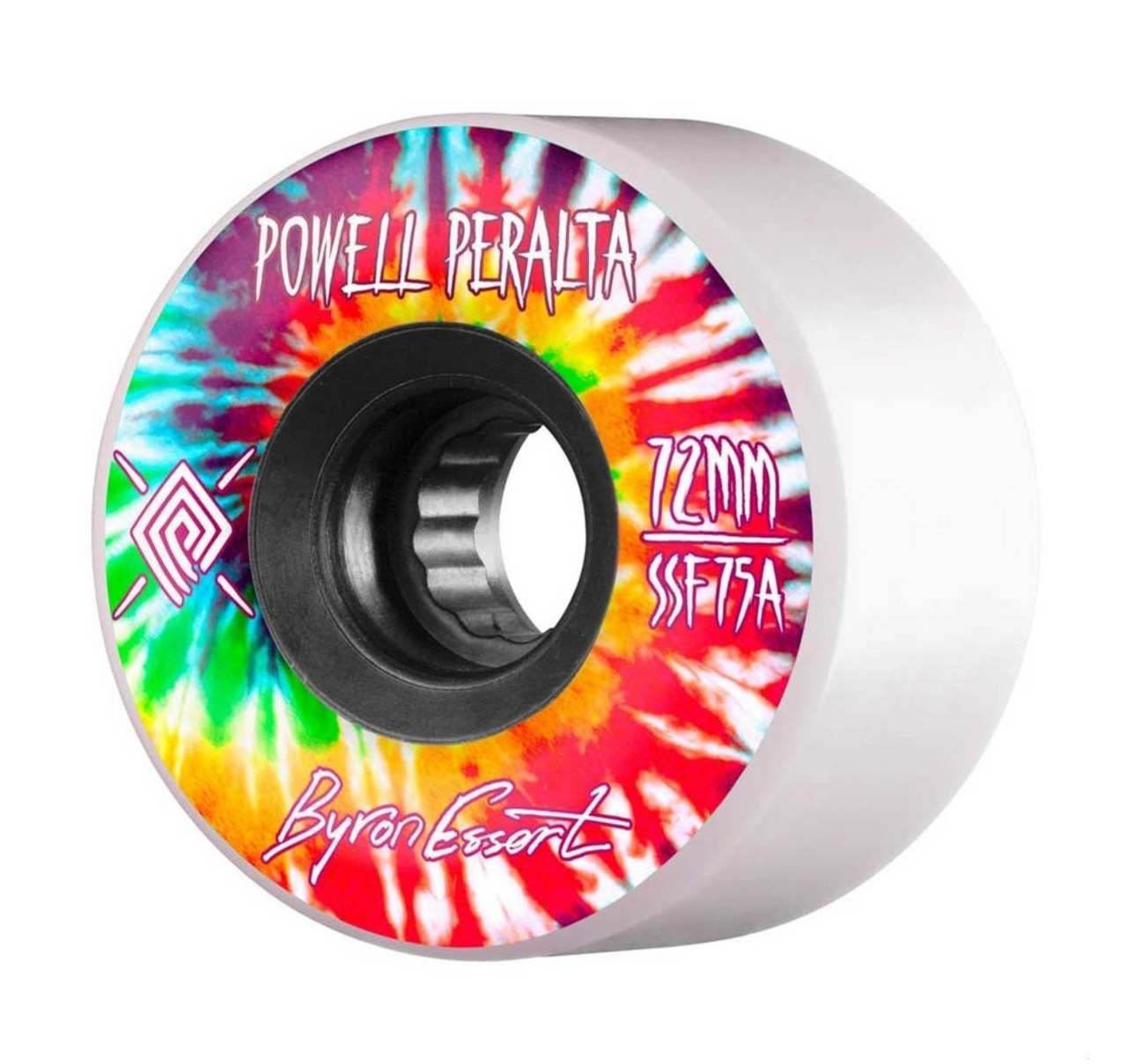 Powell Peralta SSF Byron Essert Longboard Wheels - 75a 72mm White