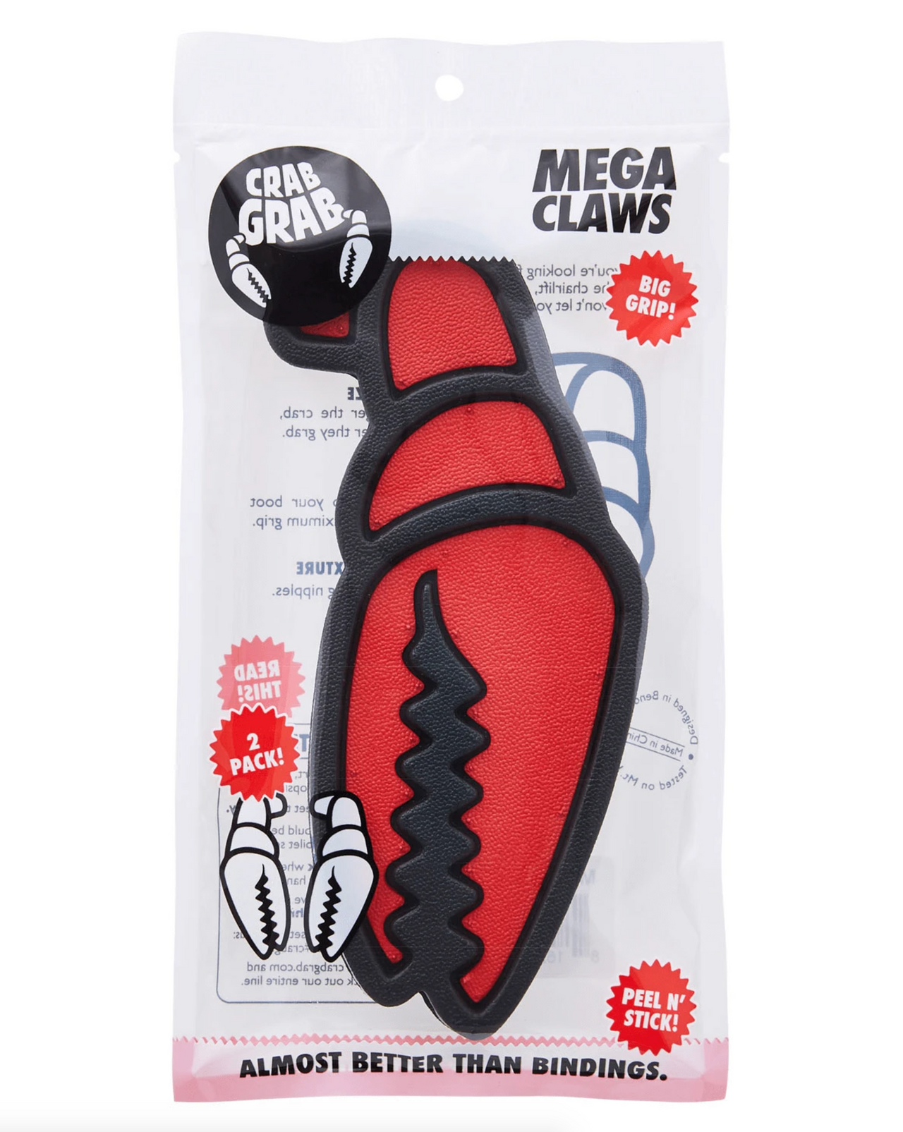 Crab Grab Mega Claw Stomp Pad - Red