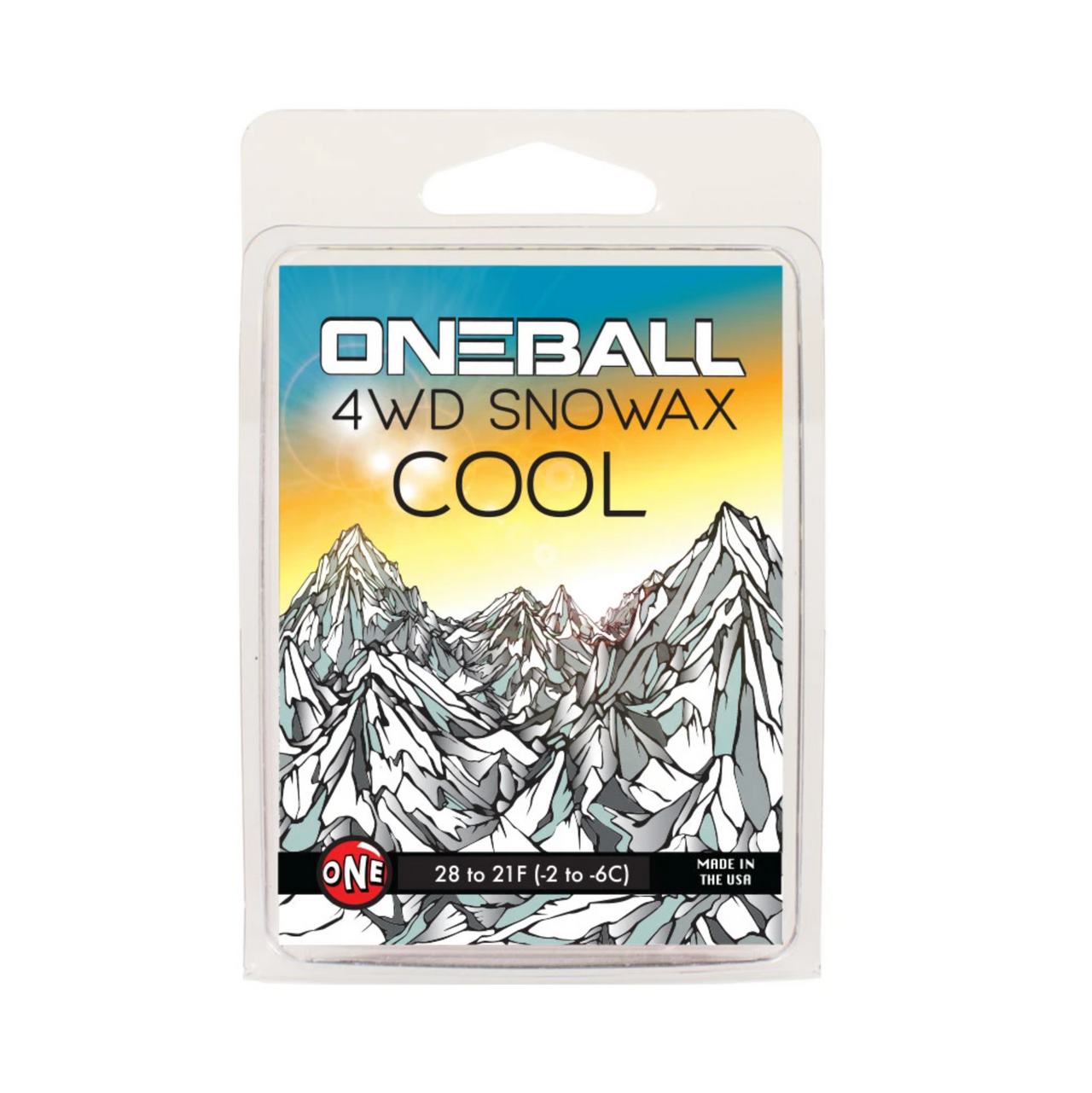 One Ball 4WD 165G Snow Wax - Cool
