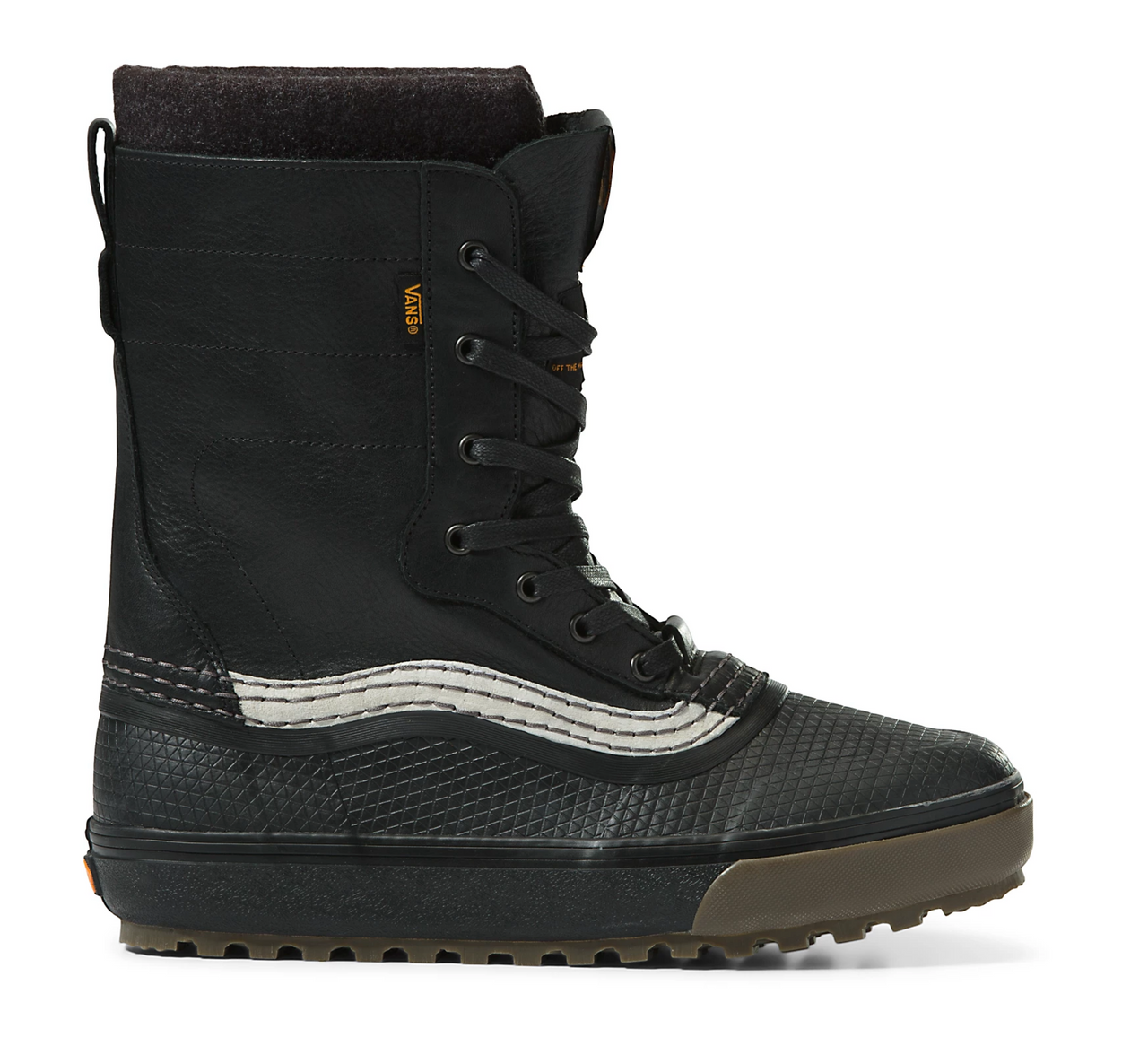 Vans 2023 Brian Iguchi Standard Zip MTE Snow Boots - Black/Dark Gum